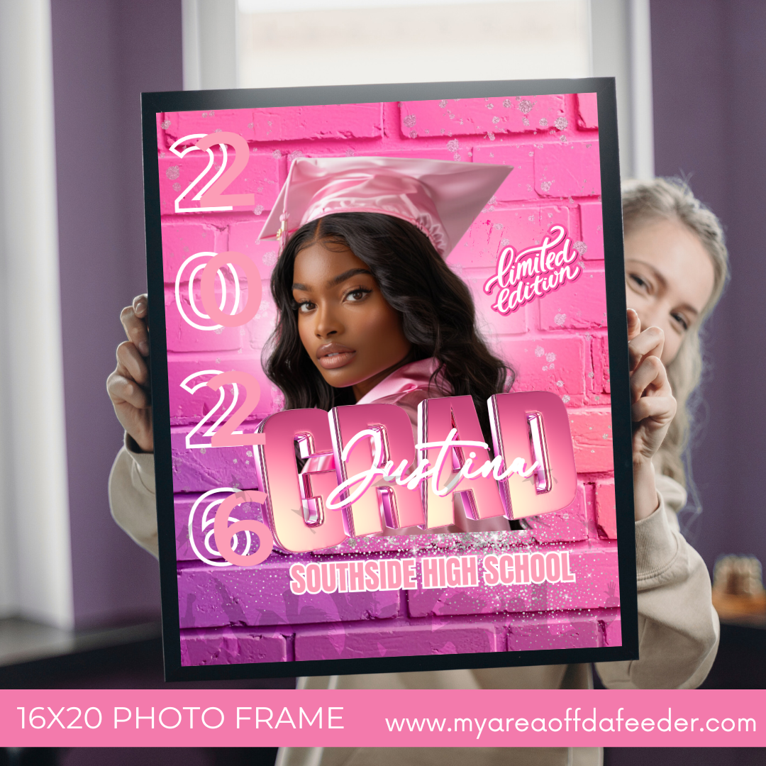 Signature Graduation Posters | Premium Glossy Photo Prints (16x24 or 24x36)