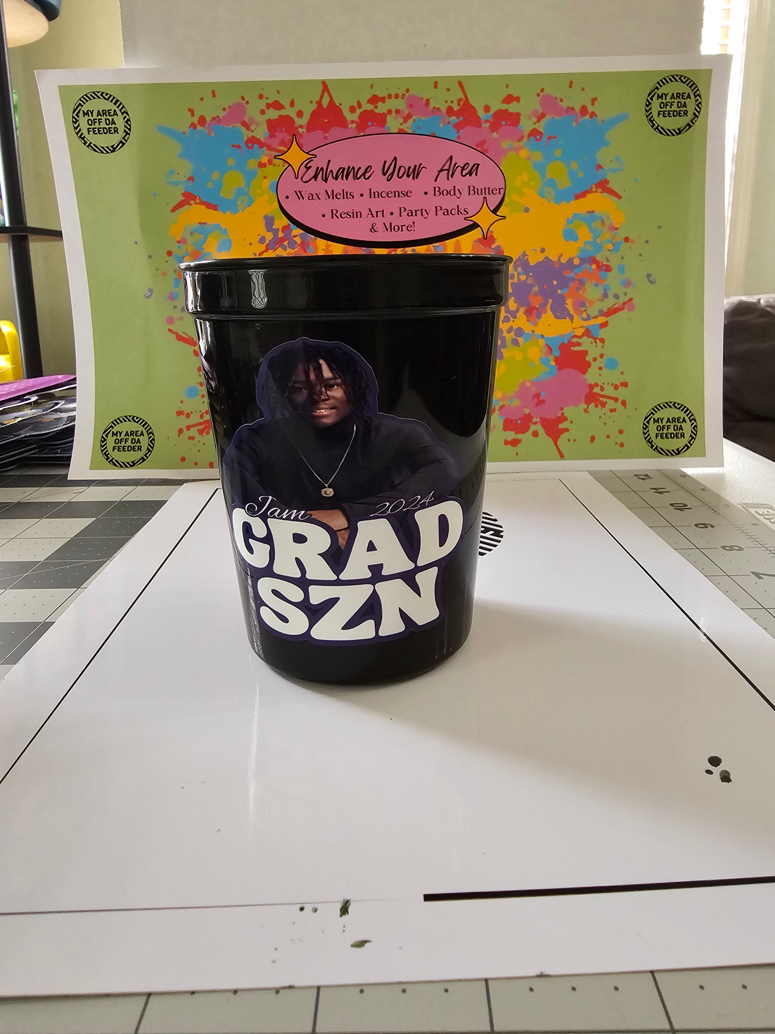 16 oz Personalized Stadium Celebration Cups