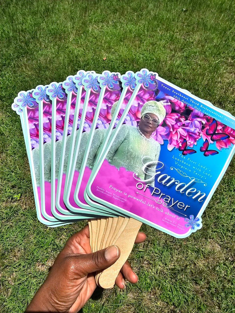 Personalized Celebration Hand Fans