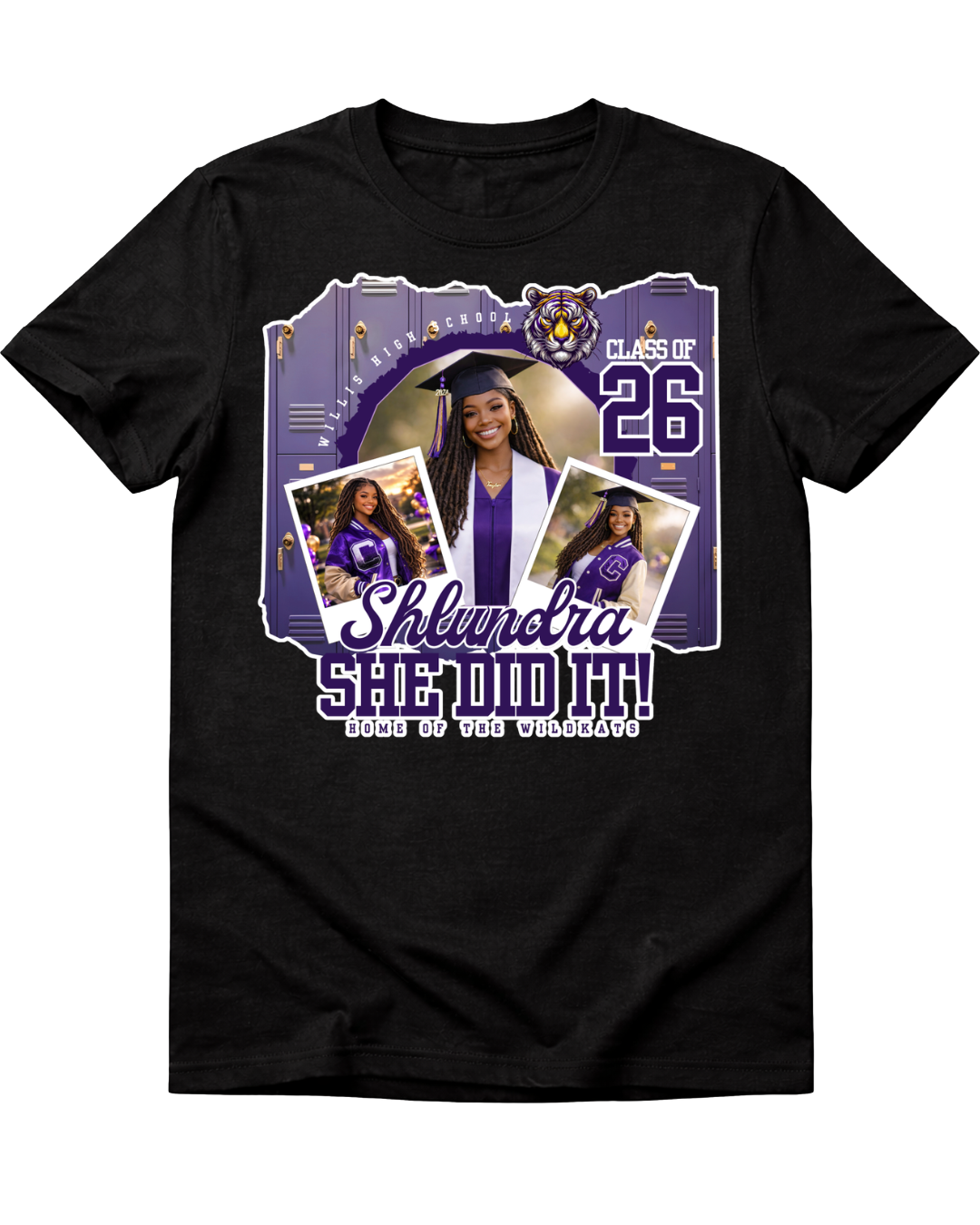 Class of 2026 DTF Graduation T-Shirts