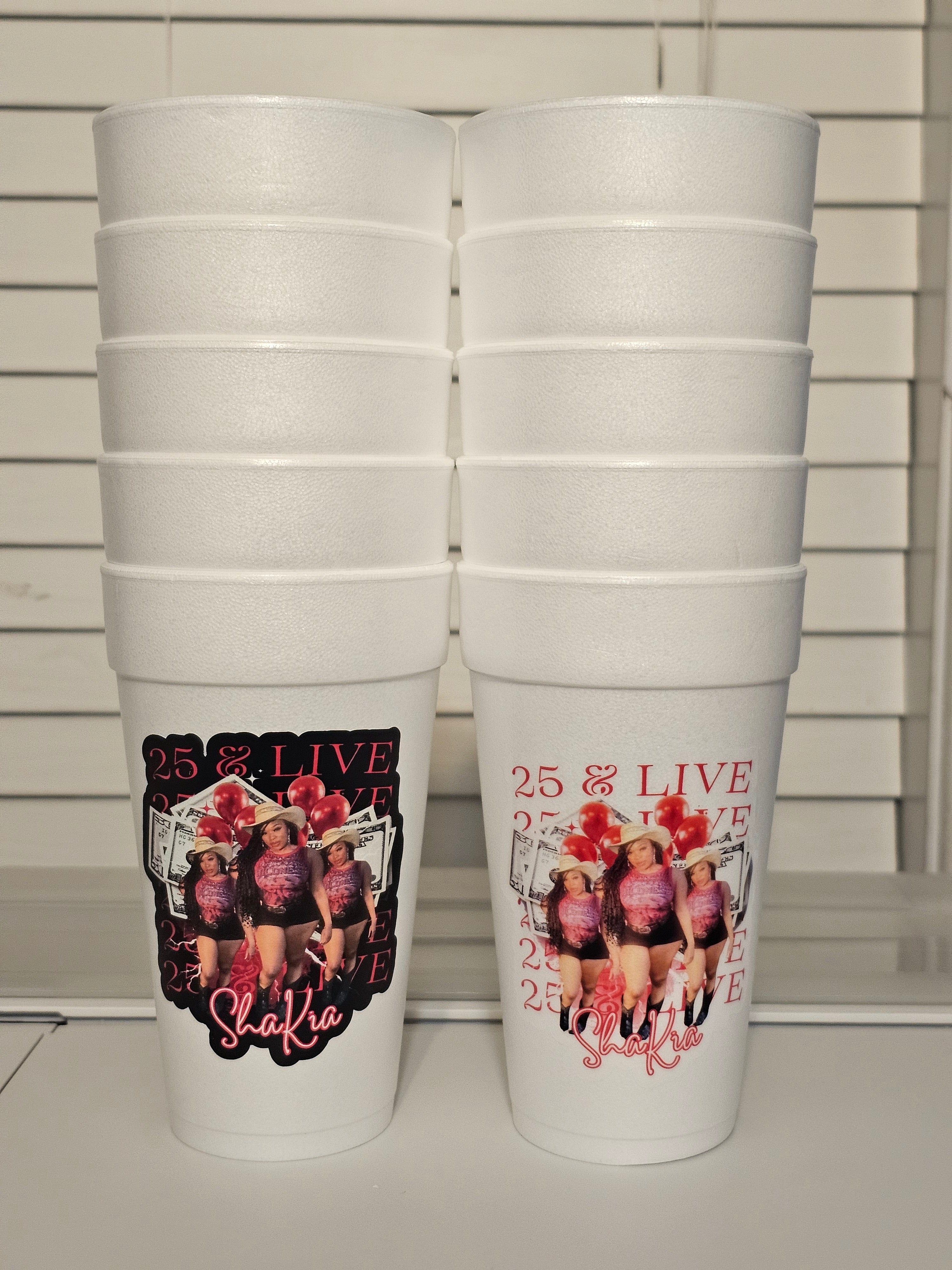 Personalized Celebration Cups
