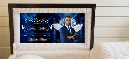 Custom Casket Panel Insert