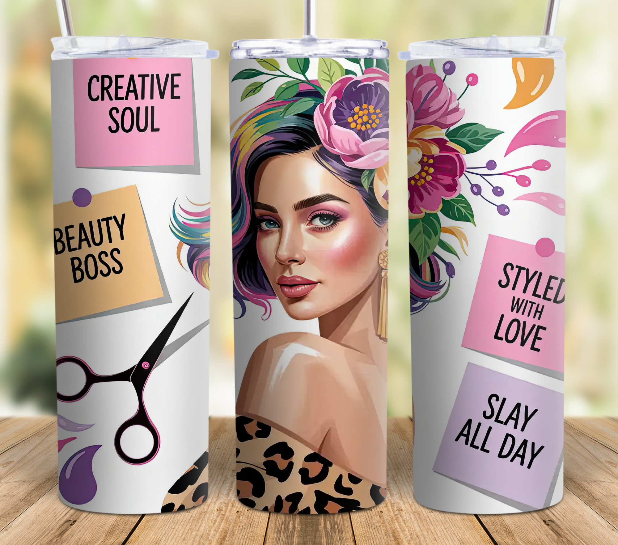 Predesigned Sublimation Tumblers