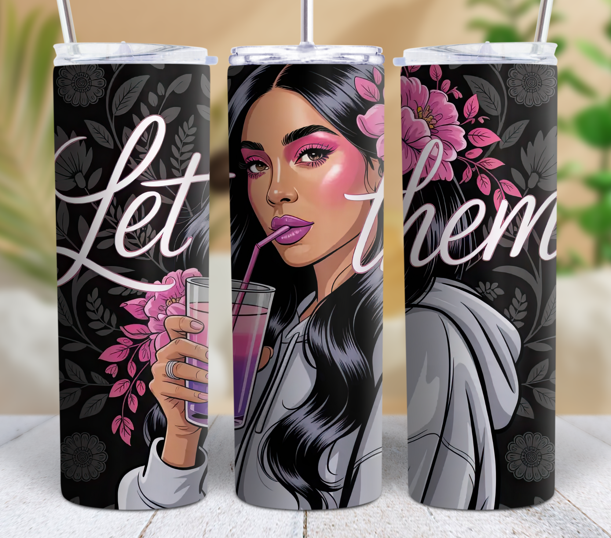 Predesigned Sublimation Tumblers