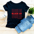 Black AF Screen Print T-shirt