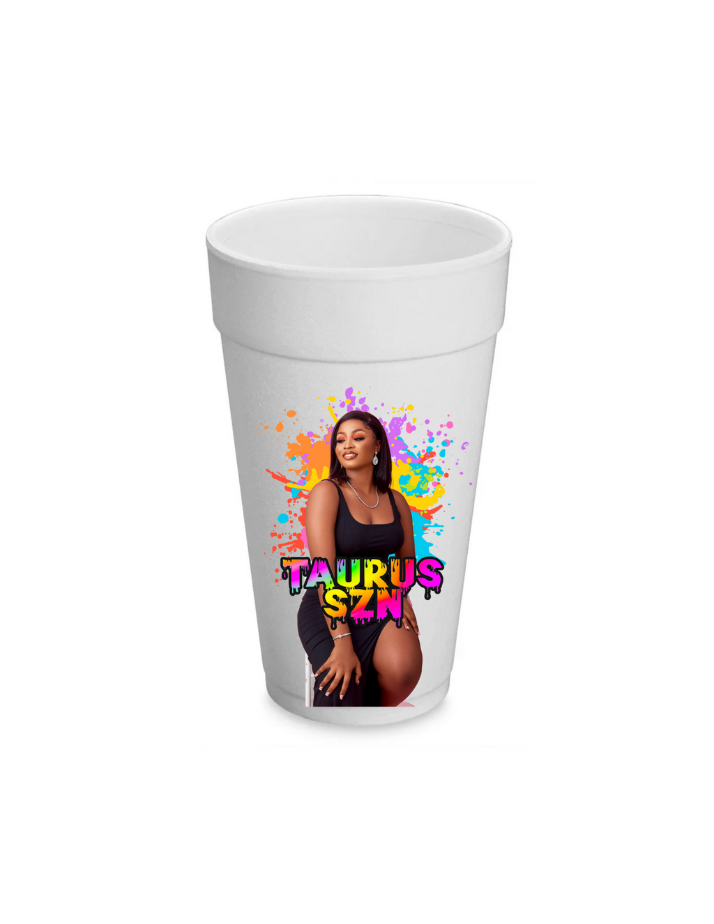 20 oz Personalized Styrofoam Celebration Cups