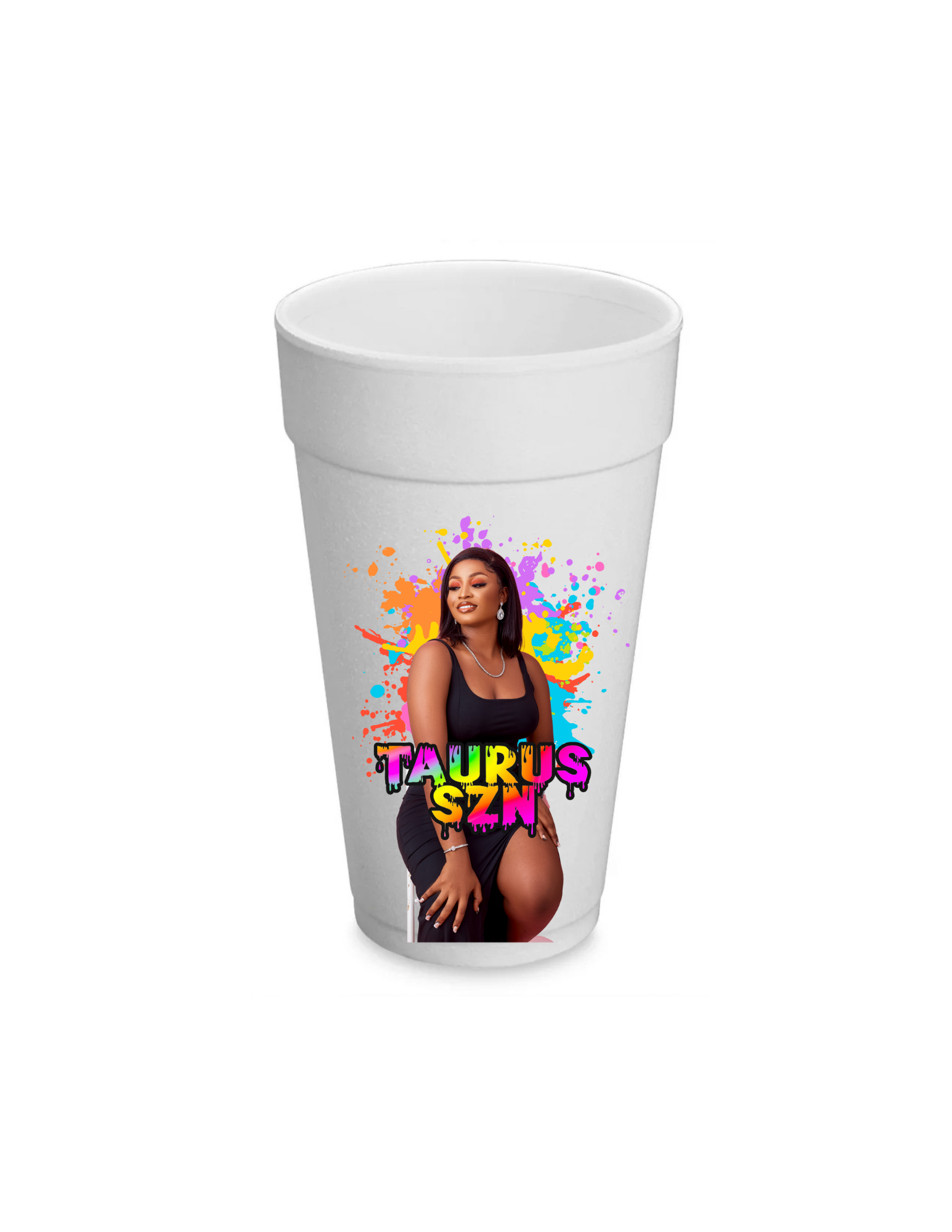 20 oz Personalized Styrofoam Celebration Cups
