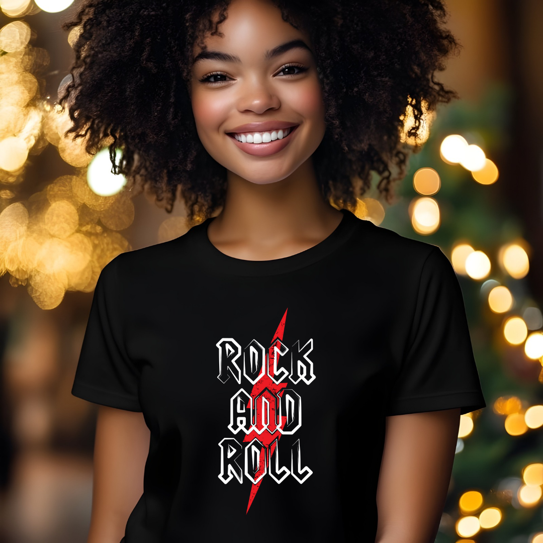 Rock N Roll Women T-Shirt - Bold & Stylish 