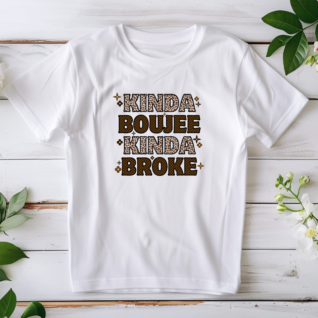 Kinda Boujee Tee - Chic & Stylish for Trendsetters