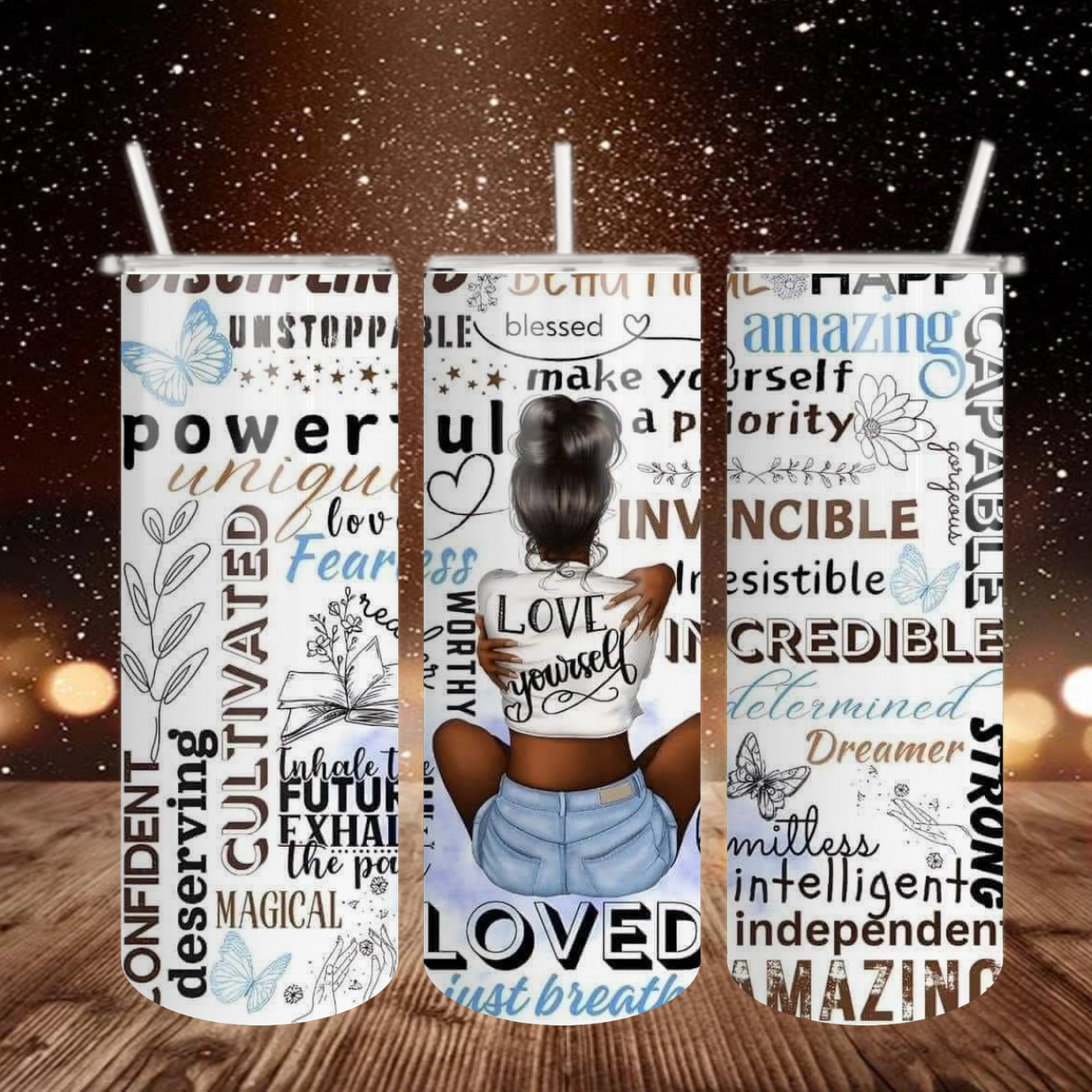 Predesigned Sublimation Tumblers