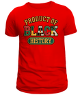 Product of Black History Culture Red Tee