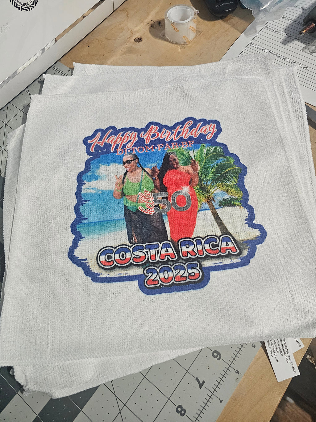 Sublimation Rally Towels